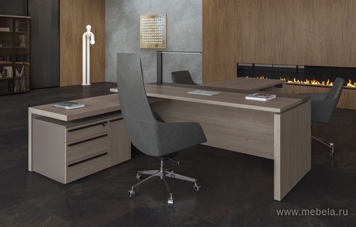 Офисный шкаф для документов со стеклянными дверями (стенка из 2 шкафов)