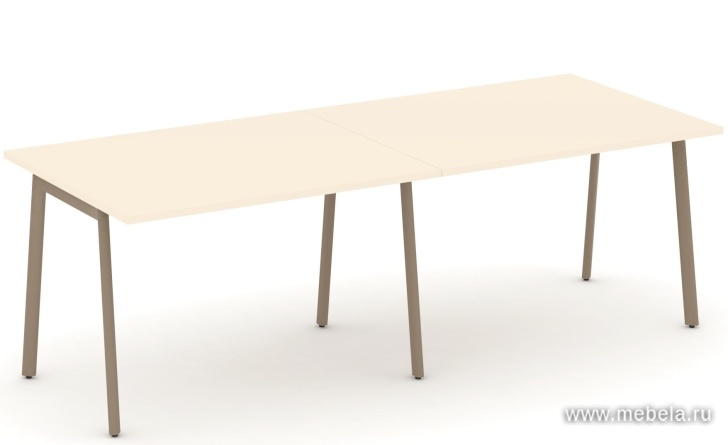 Стол переговорный на металлокаркасе