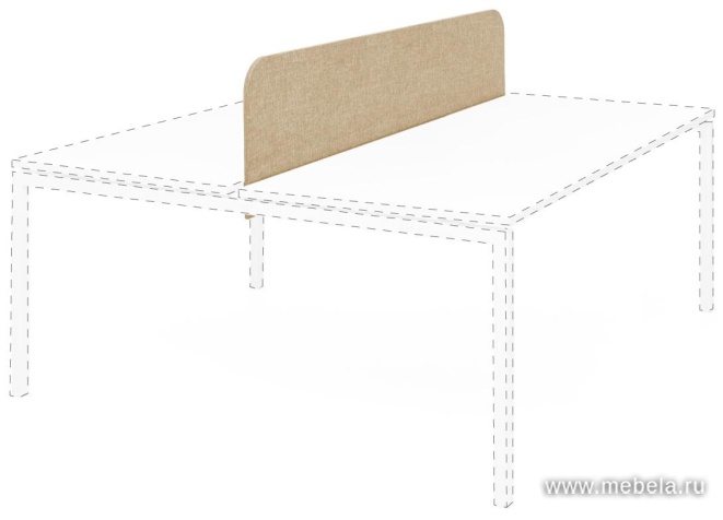 Экран для систем столов (ткань)