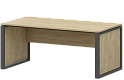 Стол руководителя (металлик , белый, антрацит)