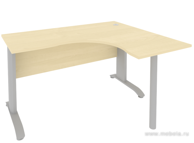 Стол эргономичный на металлокаркасе (правый)