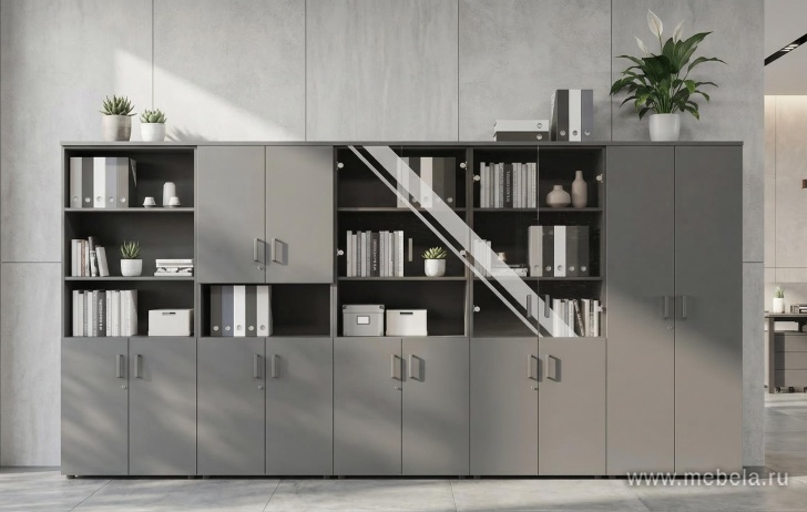 Офисный шкаф для документов закрытый